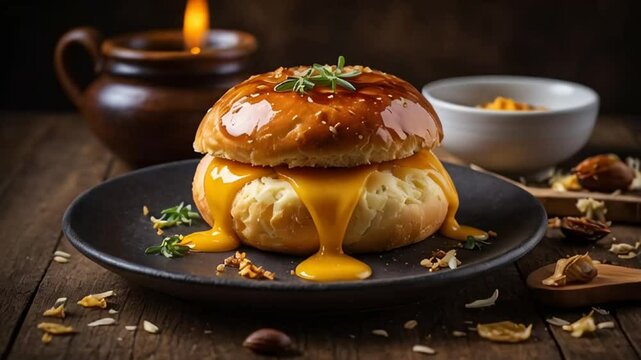 Cheese buns traditional food of Australia