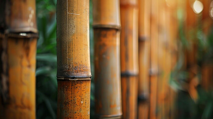 close up of bamboo