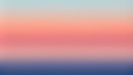 Obraz premium Pastel Sunset Gradient - Abstract Sky Background
