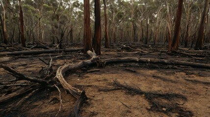 A natural pollution australian forest dryness 