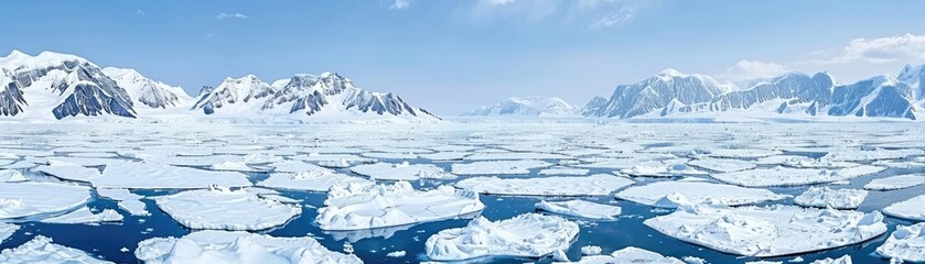 Melting polar ice caps impacting global sea levels, Global Warming, climate crisis and environmental change