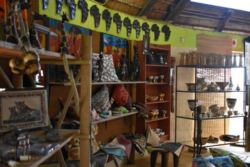 African traditional shop