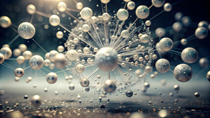 Fototapeta premium Particles