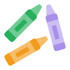 Pencil Crayon Icon