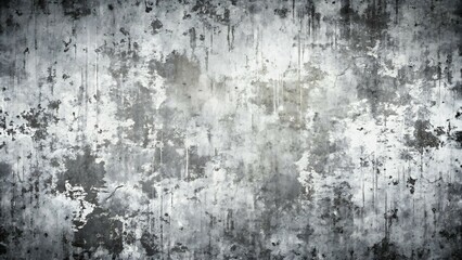 Obraz premium Embrace the raw and real! This captivating abstract background features a distressed black and white texture, perfect for adding a touch of grunge authenticity to any design project.