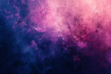 Obraz premium Abstract Watercolor Painting with Pink and Blue Hues