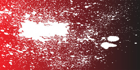 Grunge texture effect background. Distressed rough dark abstract textured. Black isolated on red. Graphic design element vintage style decoration concept grunge vector red black modern