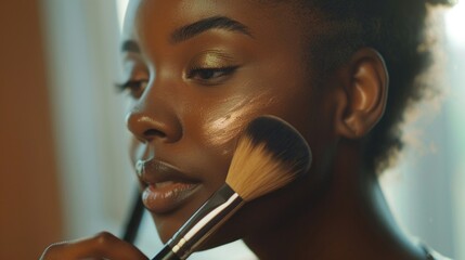A close-up shot of an individual grasping a paintbrush, ideal for illustrating artistic pursuits or creative processes