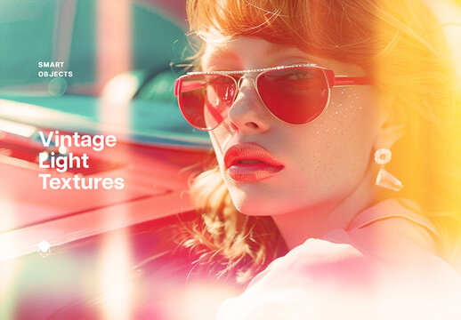 Light Texture Overlays Mockup