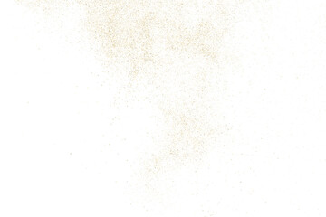 Gold vector texture on white background. Light golden pattern. Old paper surface. Yellow confetti illustration backdrop. Design element. EPS 10.	
