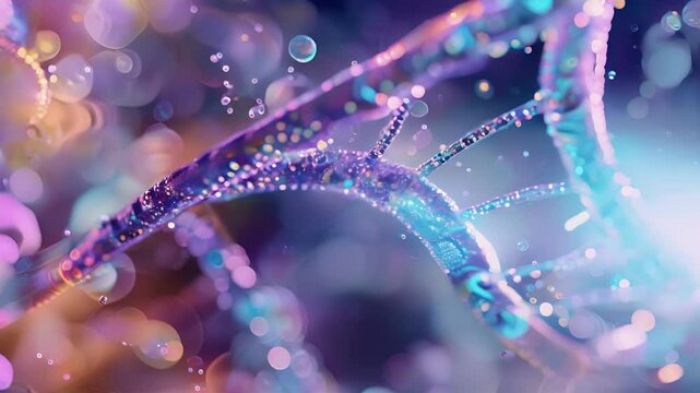 A microphotograph of a cell undergoing DNA ylation a process that can influence gene expression patterns.