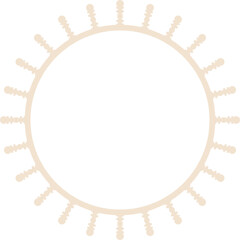 Ship helm border frame border graphic. Blank copy space of logo for your design. 