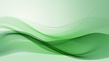 Abstract green background. green wide banner background