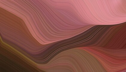 modern futuristic banner background with rosy brown, very dark pink and old mauve color. modern waves background illustration