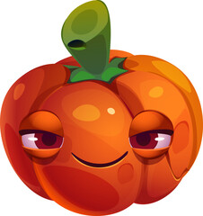 Flirting Pumpkin Mascot