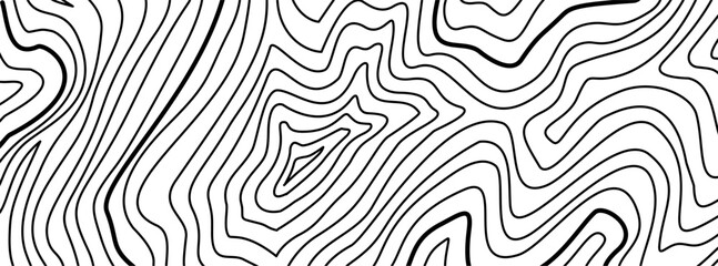Naklejka premium Contour background. Topographic map pattern background. Abstract wavy lines background. Background with topographic contours. Topographic contour map background.