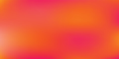 Vibrant gradient background transitions from yellow to red, with copy space