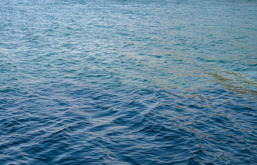 Mediterranean Sea water full frame