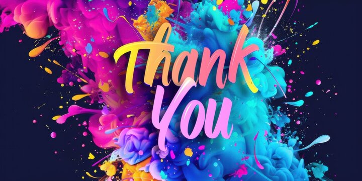Thank You Extravaganza: A Vibrant Expression of Gratitude