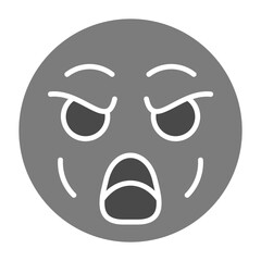 Obraz premium Yelling Icon