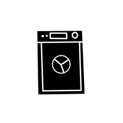 washing machine silhouette icon