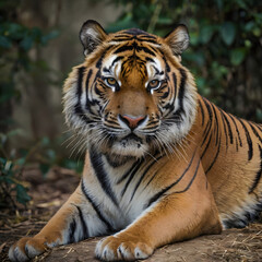Fototapeta premium A majestic Tiger