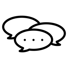 icon bubble chat