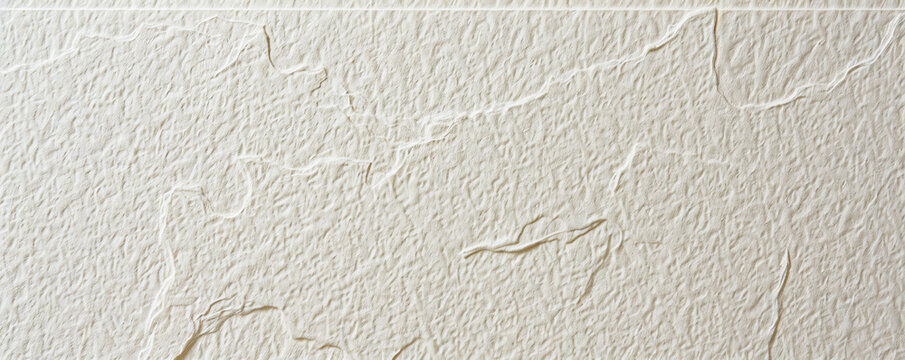 A close-up of textured cardstock with a subtle linen-like pattern. The off-white paper has a slightly rough feel, ideal for invitations and crafts.