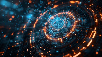 Technology, artificial intelligence, data, audio, graphics and other digital backgrounds