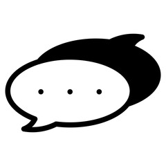 icon bubble chat dualtone