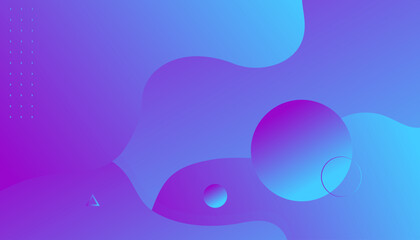 Abstract blue wave gradient background. Dynamic shapes composition. Can be used for posters, placards, brochures, banners, EPS 10
