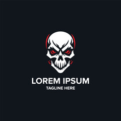 Skull logo, Skull logo for gaming team