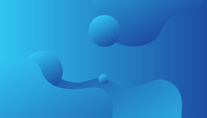 Abstract blue color background. Creative illustration for poster, web, landing, page, cover, EPS 10
