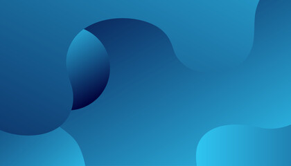 Abstract blue background with smooth lines. Can be used for posters, placards, brochures, banners, EPS 10
