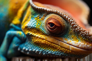 Fototapeta premium Chameleon’s Skin