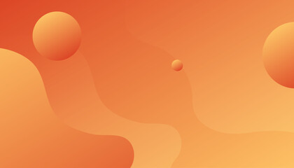 Abstract yellow wave background. Vector abstract modern graphic design for template, Eps10 vector
