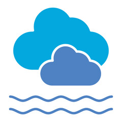 Fototapeta premium Fog Icon