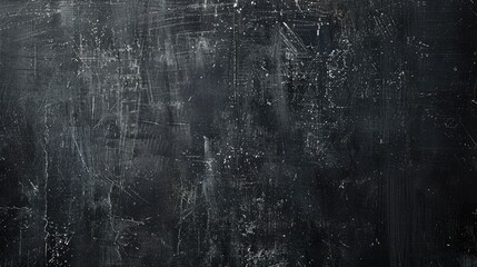 Abstract grunge mock up with copy space on a dark chalkboard