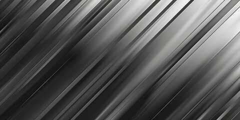 Fototapeta premium Elegant contemporary black and silver gradient metal texture with subtle diagonal lines. Concept Metallic Texture, Black and Silver, Contemporary Design, Elegant Gradient, Subtle Diagonal Lines