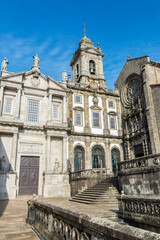 Fototapeta premium Church of Sao Francisco or Saint Francis, Oporto, Portugal