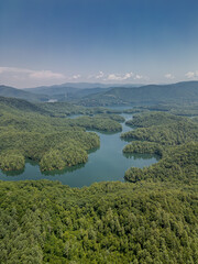 Obraz premium lake Santeetlah, NC