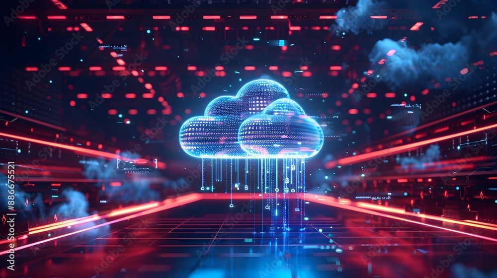Poster dynamic e sports event with cloud based streaming and real time analytics highlighting cloud computi
