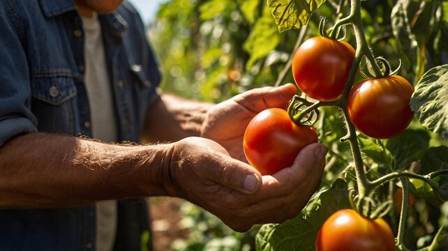 Tomato Harvest: A Bountiful Gathering