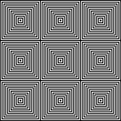 square pattern illusion