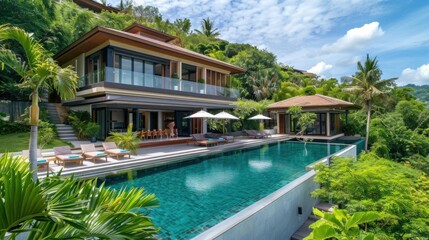Tropical Contemporary Villa 
