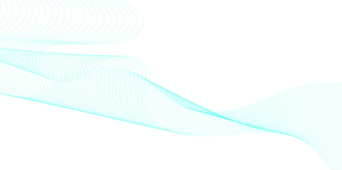 Abstract shiny moving wave lines design element for banner design. Abstract futuristic technology wave glowing lines background.