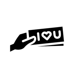 Hand Giving Heart Fill Icon - Suitable for Web Page, Mobile App, UI, UX Design