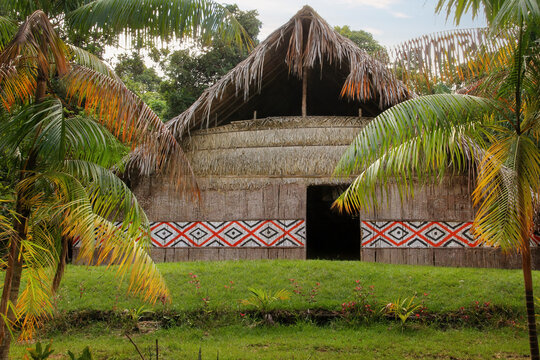 Dessana Tribe Maloca - Indigenous Long House -  Amazonas, Brazil