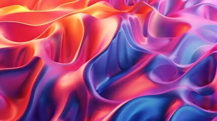 Obraz premium beautiful 3D wave close-up background