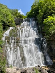 Obraz premium Cascade des hérissons Jura